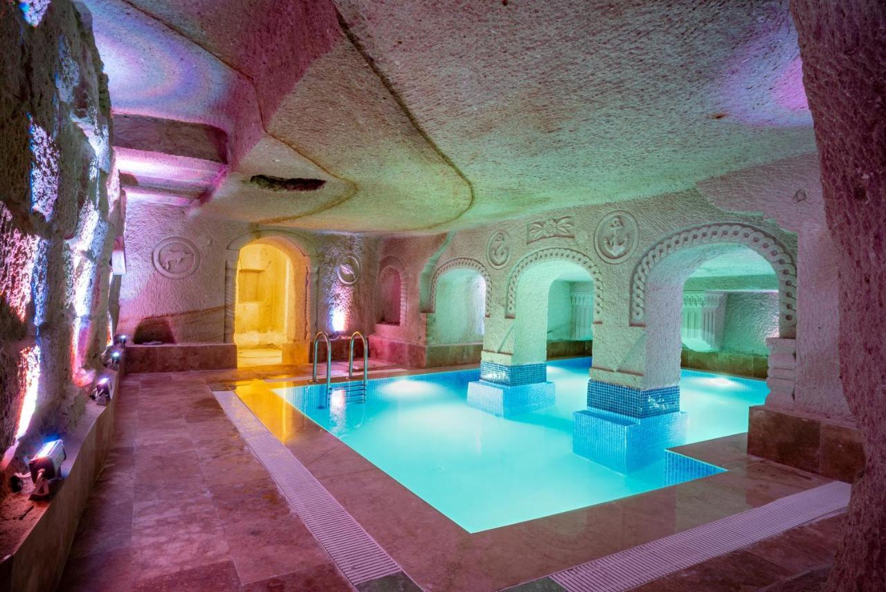 Cappadocia Ennar Cave Swimming Pool Hot & Spa 네브셰히르 외부 사진